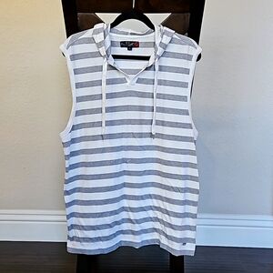 G By GUESS Mens Sleeveless Hoodie size:XL